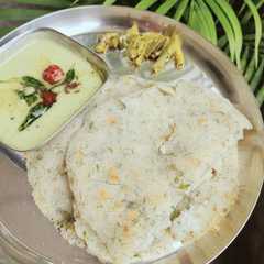 अक्की रोटी और नारियल चटनी (akki roti & coconut chutney recipe in Hindi)-レシピのメイン写真