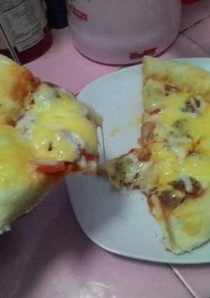 Foto resep Pizza full mozzarella