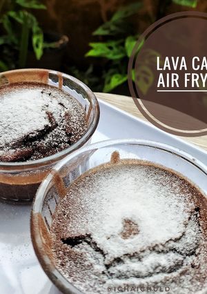 Foto resep Lava Cake Air Fryer