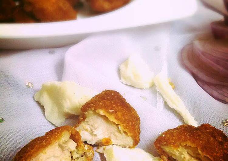 Recipe of Homemade Cheesy Chicken Bites