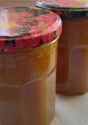 Une photo de Confiture mangue vanille