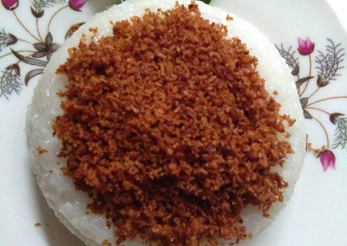 Resep: Ketan Serundeng Manis Istimewa