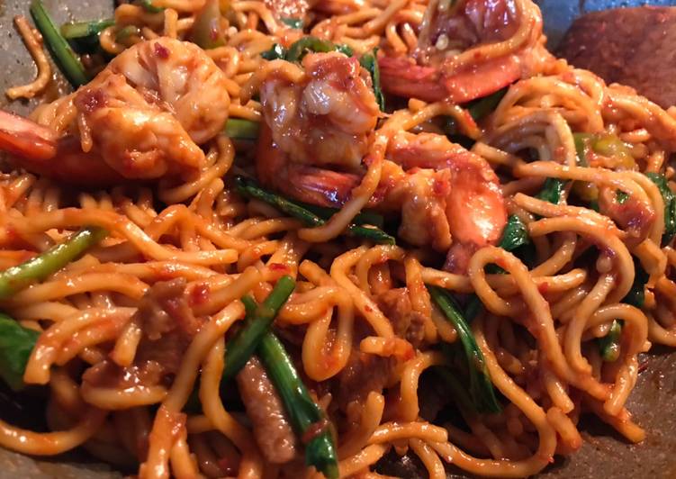 Resep Mie Goreng Basah, Bikin Ngiler