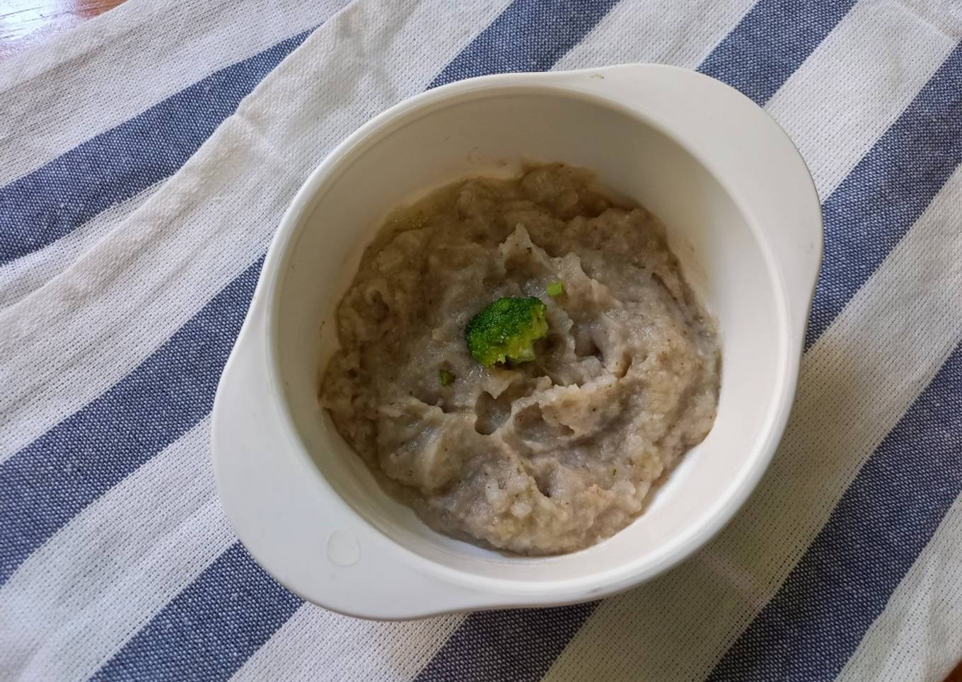 Mpasi 6 bulan pertama | Bubur Dori Brokoli dijamin lahap mom