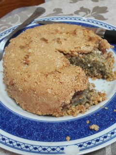 Una foto de Pastel de “carne” vegano