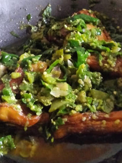 Foto resep IKAN NILA SAMBAL HIJAU / IKAN NILA LADO MUDO