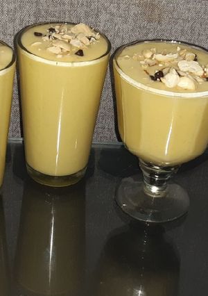 A picture of Mango Lassi.