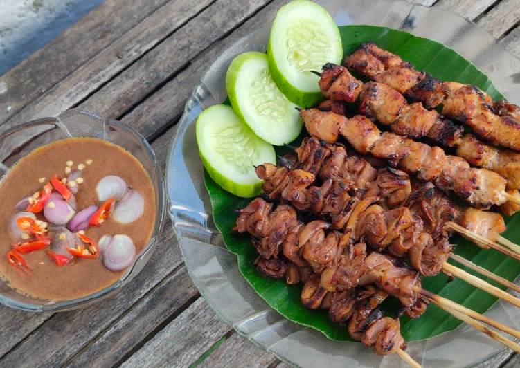 Resep Sate Ayam Jamur Tiram Anti Gagal