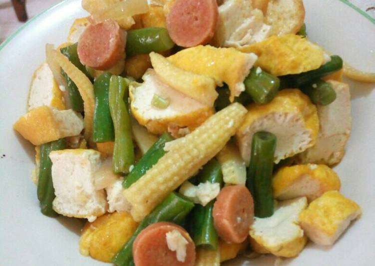Resep Tumis Tahu Campur, Enak
