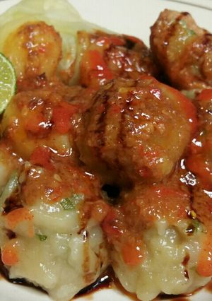 A picture of Bandung Siomay (Chicken Version) 😁.