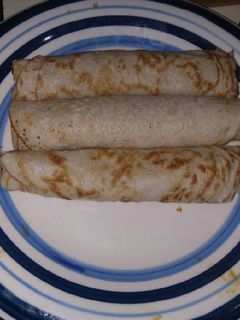 Una foto de Panqueques de avena y plátano sin leche