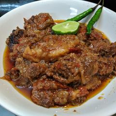 A picture of Mutton Chaap.