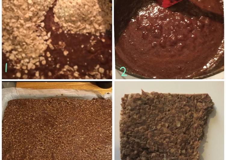 No bake cookie bars No bake cookie bars