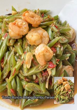 Foto resep Tumis Buncis Udang Bumbu Terasi