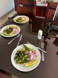 Ceviche de tilapia 🐟 con ensalada de mango 🥭 y aguacate 🥑