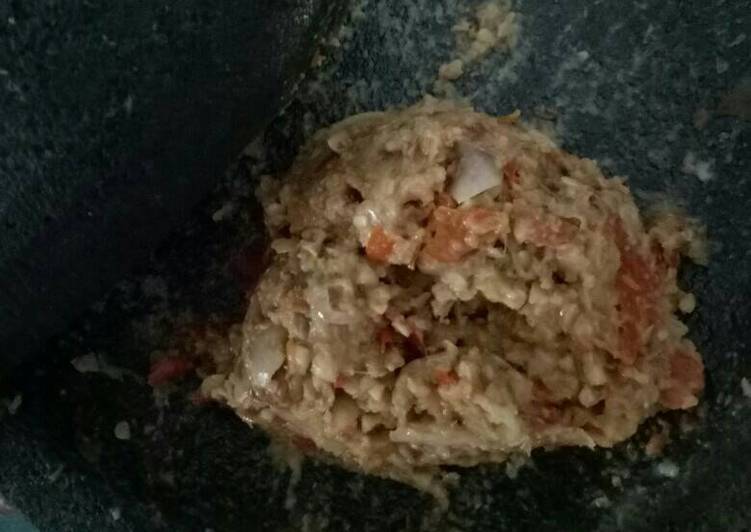 Sambel ala-ala ayam gepuk