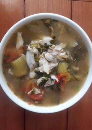 Hình của món Cá mai nấu dưa cải chua.
