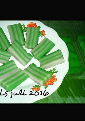 Foto resep Lapis pandan empuk