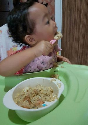 Foto resep MPASI 8m+ - Steamed Bread & Cheese