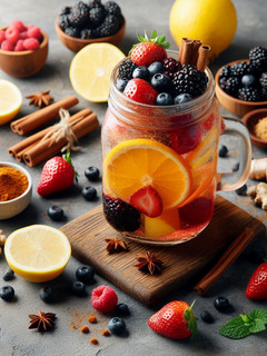 Una foto de Kombucha antioxidante