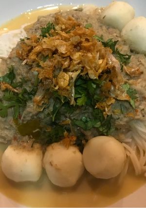 รูปของ ขนมจีนน้ำยาปลาทู
