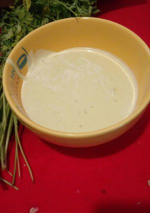 Una foto de Salsa de ajo