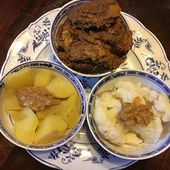 A picture of California Farm Pork Loin Curry Dinner.