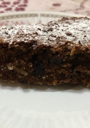 Una foto de Torta de zanahoria con harina integral