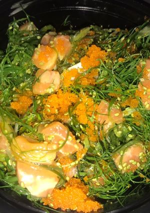 Una foto de Ensalada de wakame