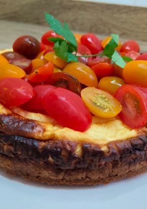 Foto principal de Cheesecake Salado con Tomate Cherry