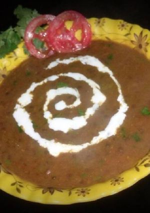 A picture of Restaurant Style Dal Makhani.