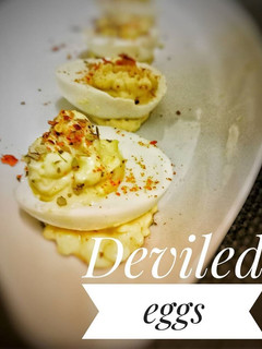 A picture of Devilled Eggs.