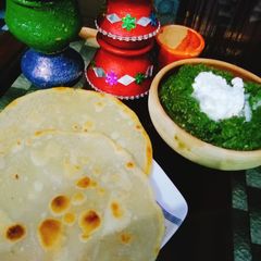Sarson ka saag A picture of Sarson ka saag.