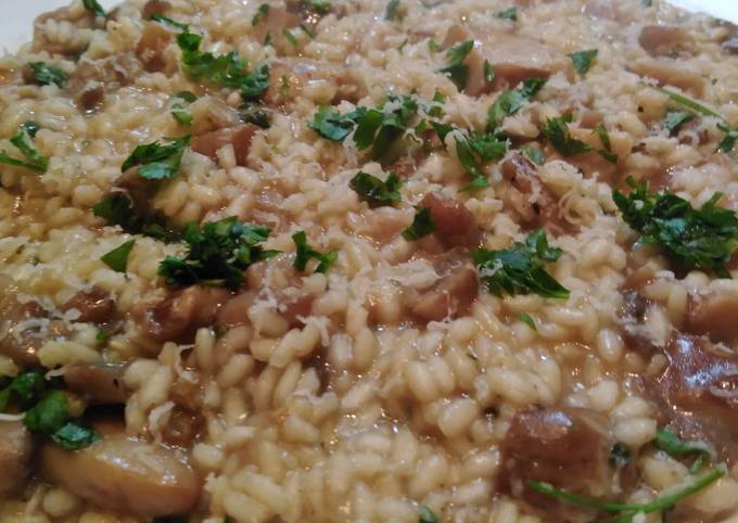 Passaggi a Preparare Ultimate Risotto ai funghi