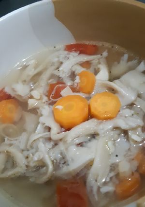Foto resep Sup Jamur Tiram