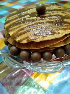 صورة لوصفة بان كيك لذيذ لأحلى فطار 😋❤️🥞