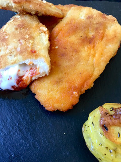 Una foto de Delicia de pollo y sobrasada