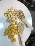 Barley/Coix seeds/Job's tears drink with ginkgo nut (银杏果) and white lotus seed (白莲子)