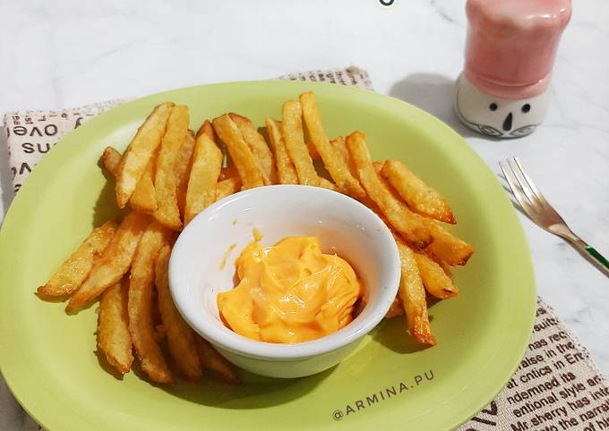 Anti Ribet, Memasak French Fries Crispy Yang Enak