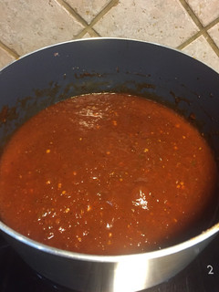 A picture of Spicy BBQ Sauce.