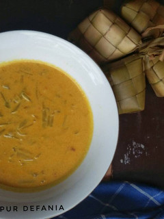 Foto resep Ketupat sayur sederhana