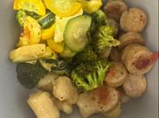 A picture of gnocchi pollo