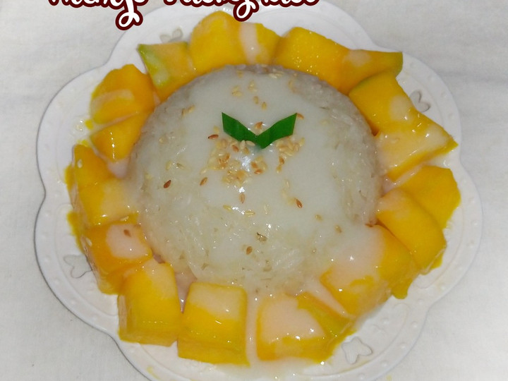 Resep Mango Sticky Rice (Masak Pakai Magicom) yang Enak Banget