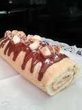 Brazo de gitano relleno de kinder