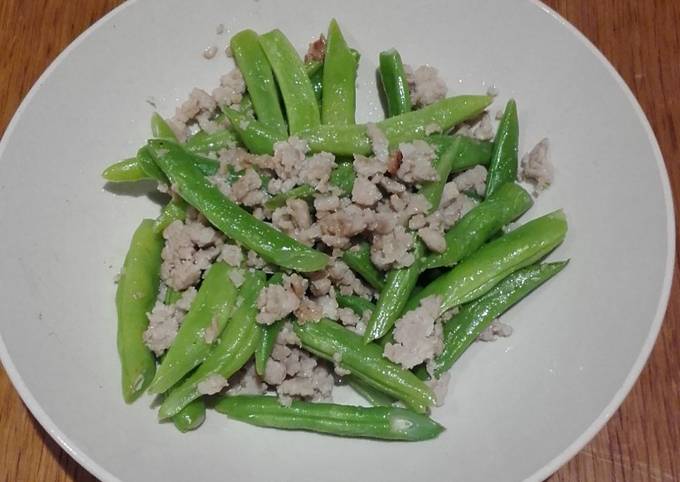 Easiest Way to Prepare Super Quick Homemade Sauteed French Beans