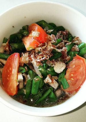 Foto resep Tumis buncis jamur