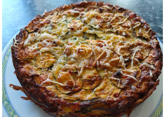 Gâteau invisible aux courgettes