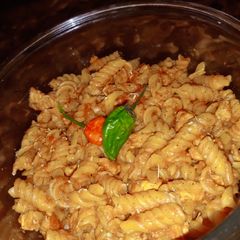 A picture of Red Sauce Pasta.