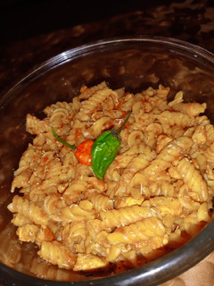 A picture of Red Sauce Pasta.