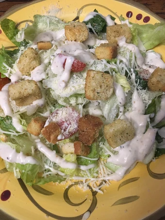 Simple Way Make Recipe Caesar salad * vegetarian * that is So Delicious, Perfect}